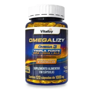 Ômega 3 1000 mg · 120 cápsulas — Vitalizy