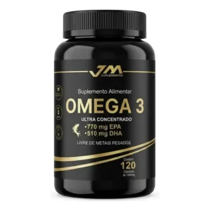 Ômega 3 Alta Concentração 1000 mg · 120 cápsulas — JM Suplementos