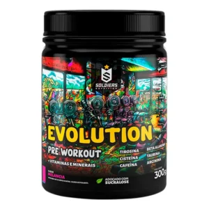 Pré-treino Evolution 300 g Melancia — Soldiers Nutrition
